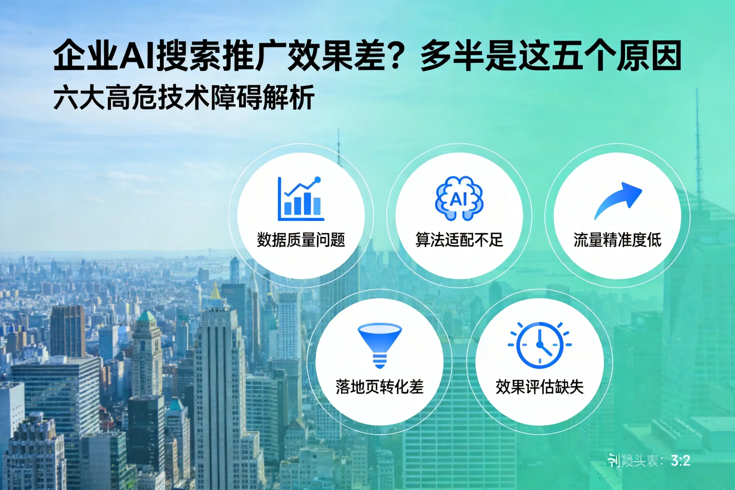 铜川企业AI搜索推广效果差?多半是这五个原因