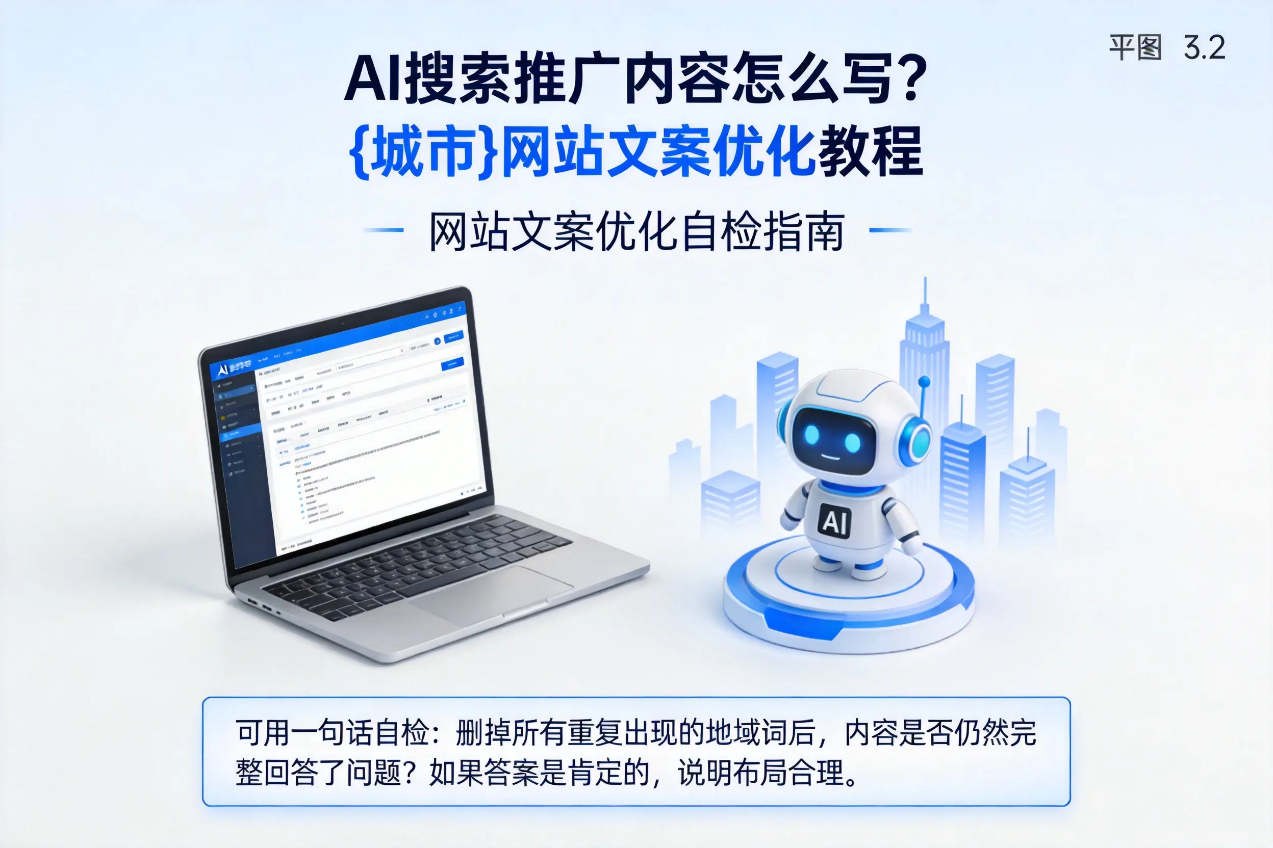 AI搜索推广内容怎么写?铜川网站文案优化教程