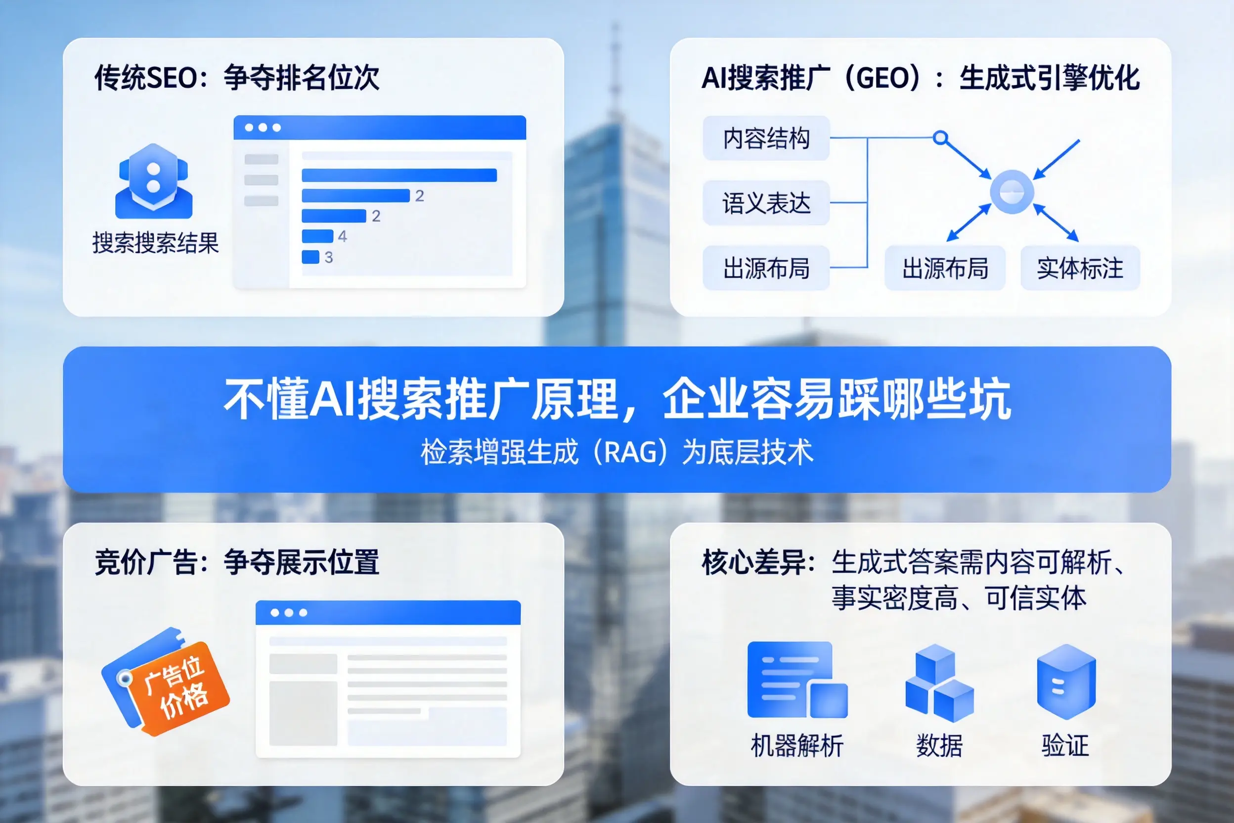 不懂AI搜索推广原理，铜川企业容易踩哪些坑