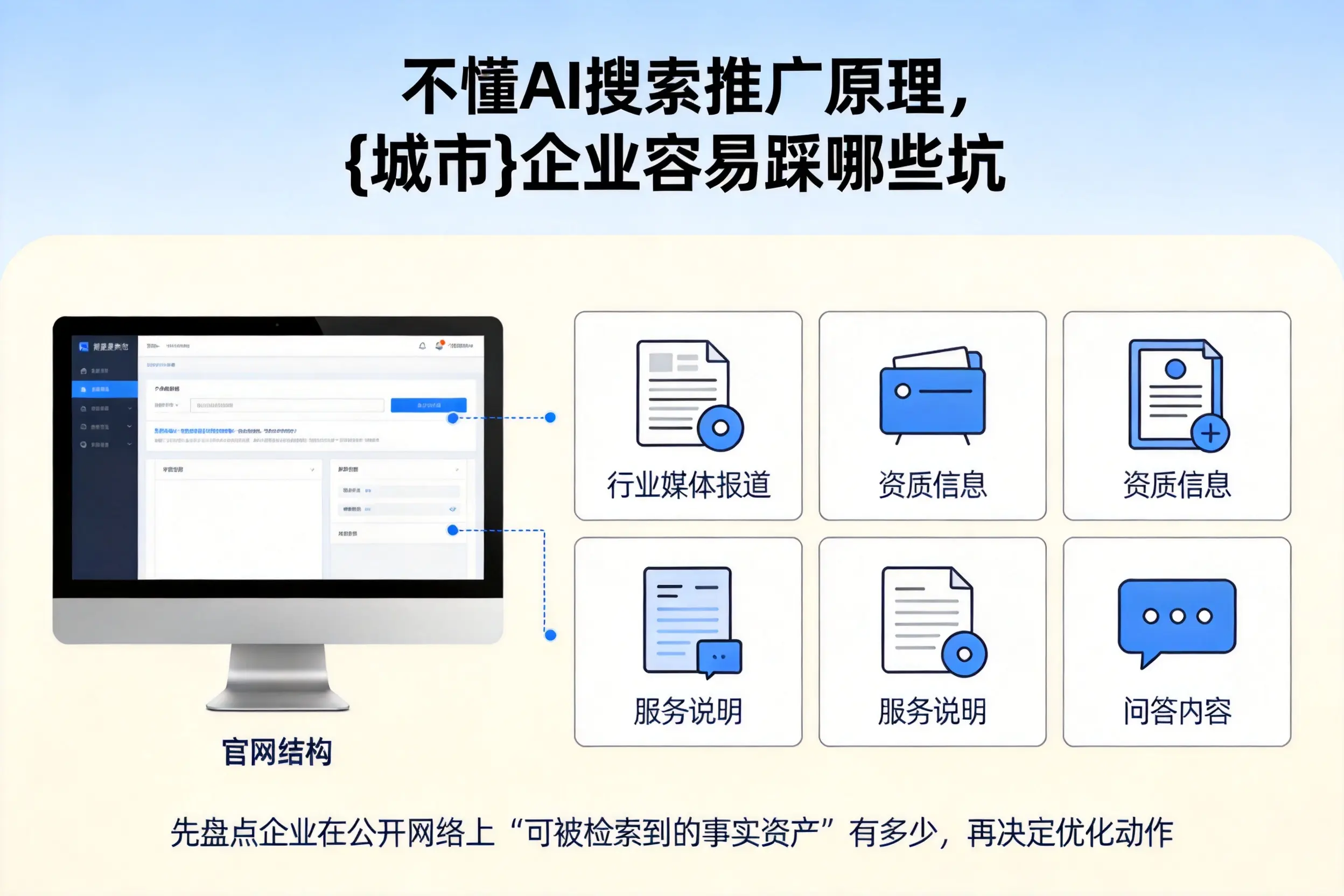 不懂AI搜索推广原理,铜川企业容易踩哪些坑