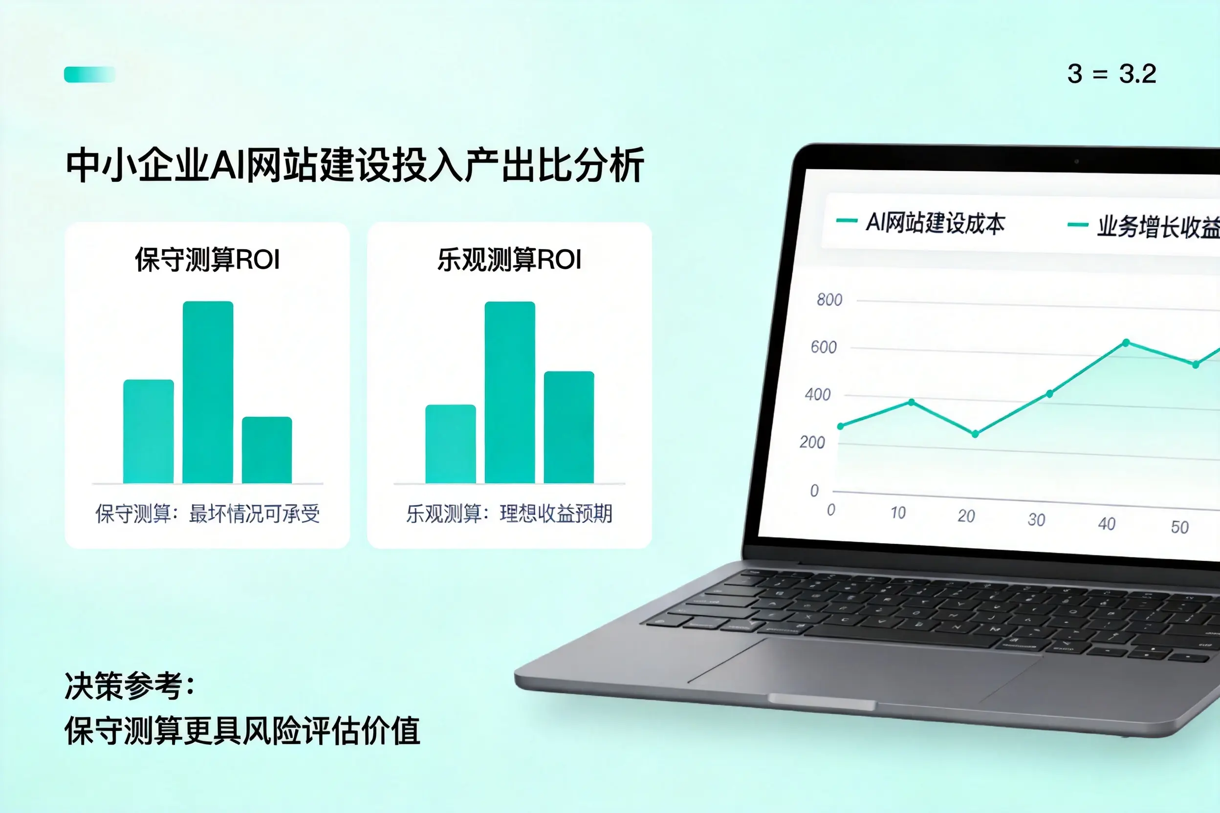 铜川中小企业AI网站建设投入产出比怎么算？先看这份分析
