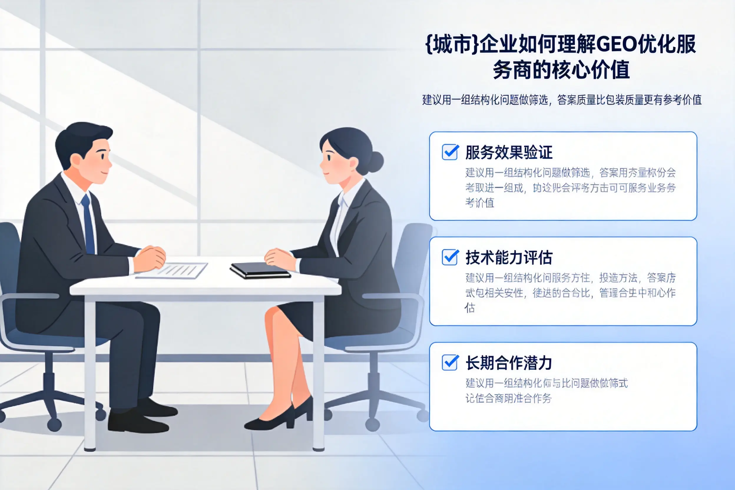 铜川企业如何理解GEO优化服务商的核心价值